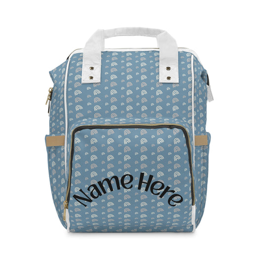 Stylish Multifunctional Diaper Backpack - Personalized Baby Gear