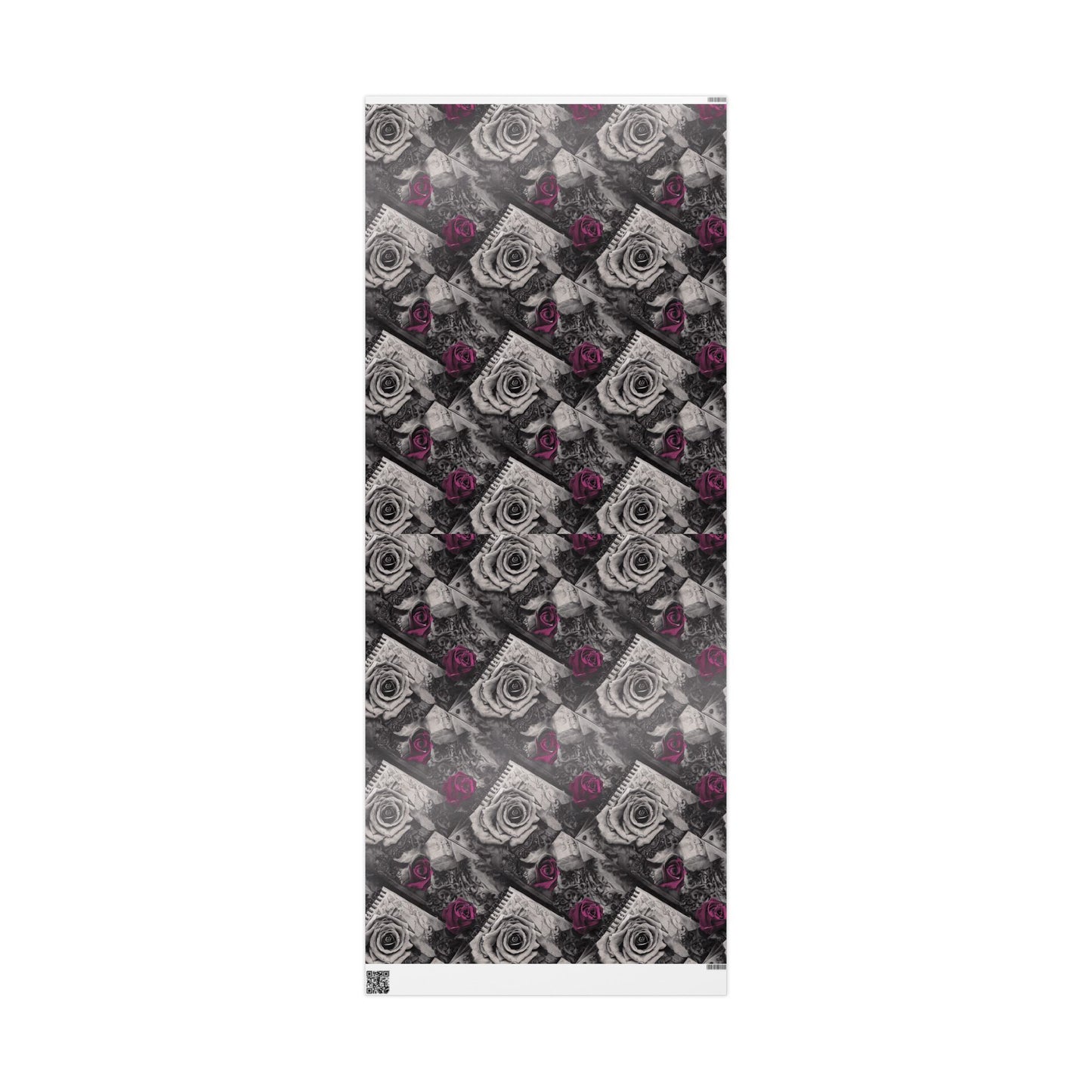 Gothic Skull Wrapping Paper, Unique Gift Wrap, Halloween Decor, Dark Themed Party, Skull Print Gift Wrap, Edgy Wrapping Sheets