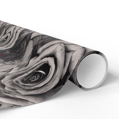 Gothic Skull Wrapping Paper, Unique Gift Wrap, Halloween Decor, Dark Themed Party, Skull Print Gift Wrap, Edgy Wrapping Sheets