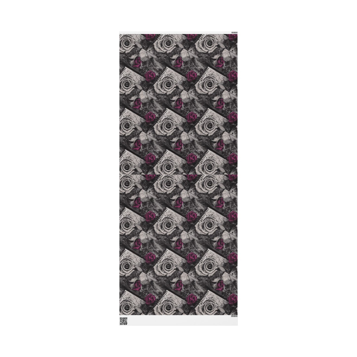 Gothic Skull Wrapping Paper, Unique Gift Wrap, Halloween Decor, Dark Themed Party, Skull Print Gift Wrap, Edgy Wrapping Sheets