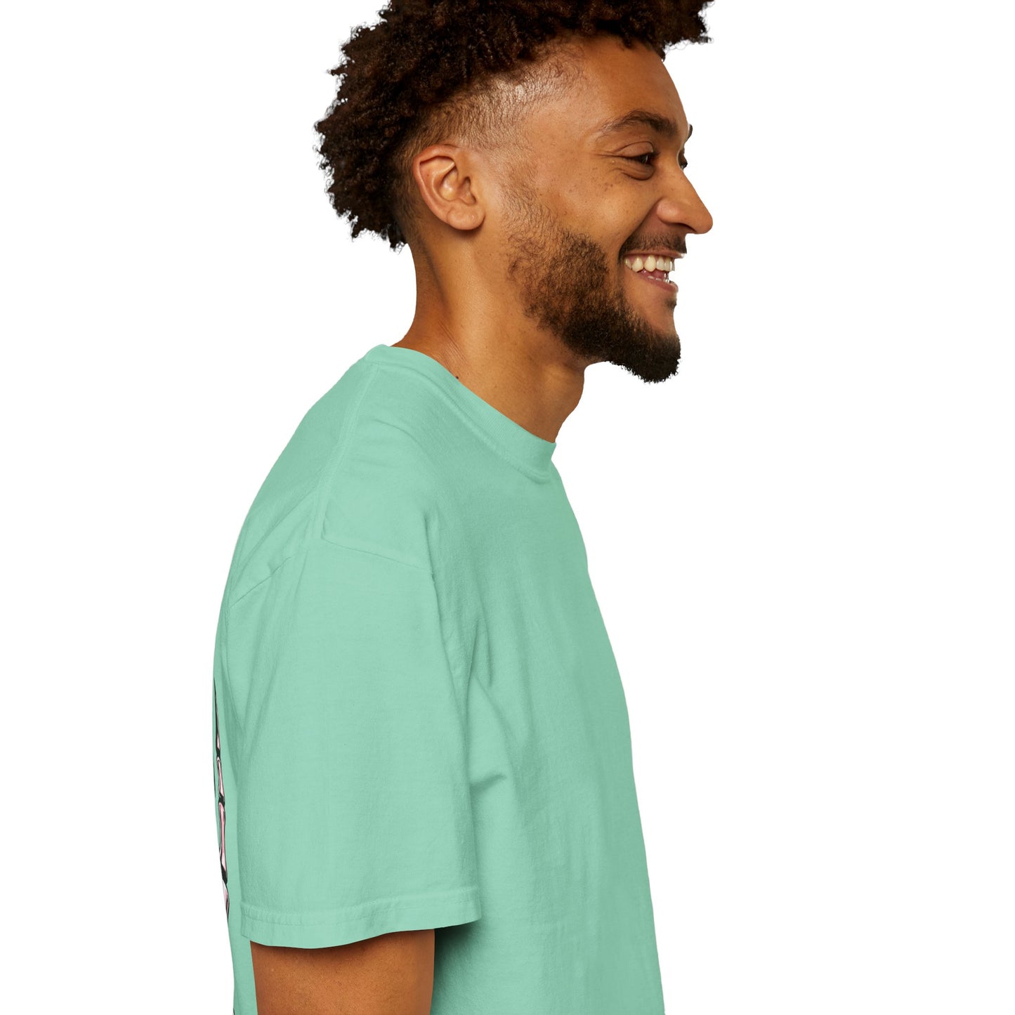 Vibing with My Demons Tee, Unisex Garment-Dyed T-Shirt, Casual Wear, Halloween Style, Gift for Friends, Grunge Fashion