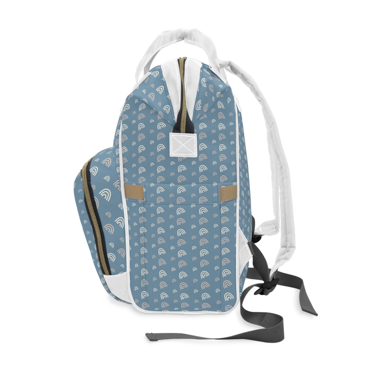 Stylish Multifunctional Diaper Backpack - Personalized Baby Gear