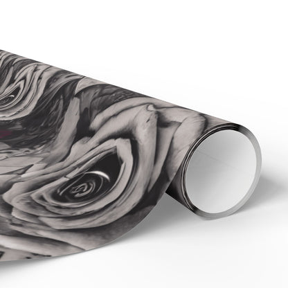 Gothic Skull Wrapping Paper, Unique Gift Wrap, Halloween Decor, Dark Themed Party, Skull Print Gift Wrap, Edgy Wrapping Sheets