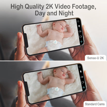 AI 2K PTZ Camera baby monitor