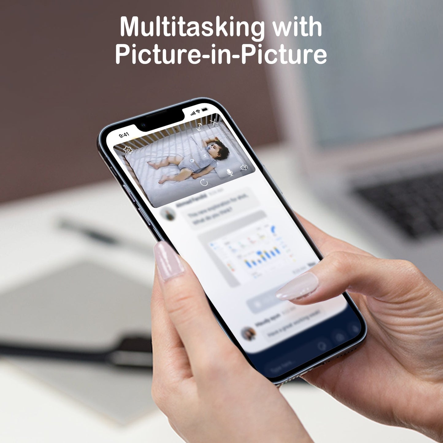 AI 2K PTZ Camera baby monitor