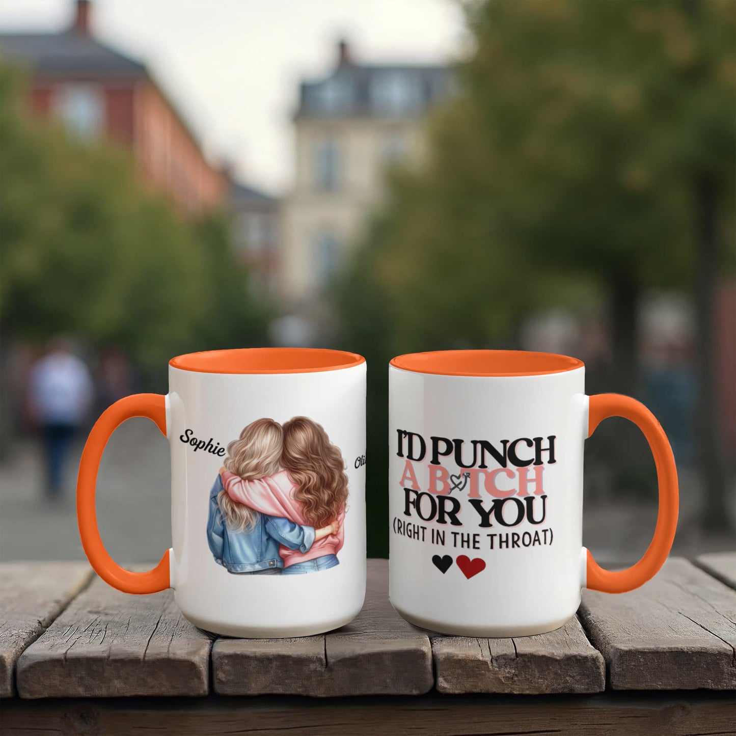 I'd punch a b*tch for you coffee mug