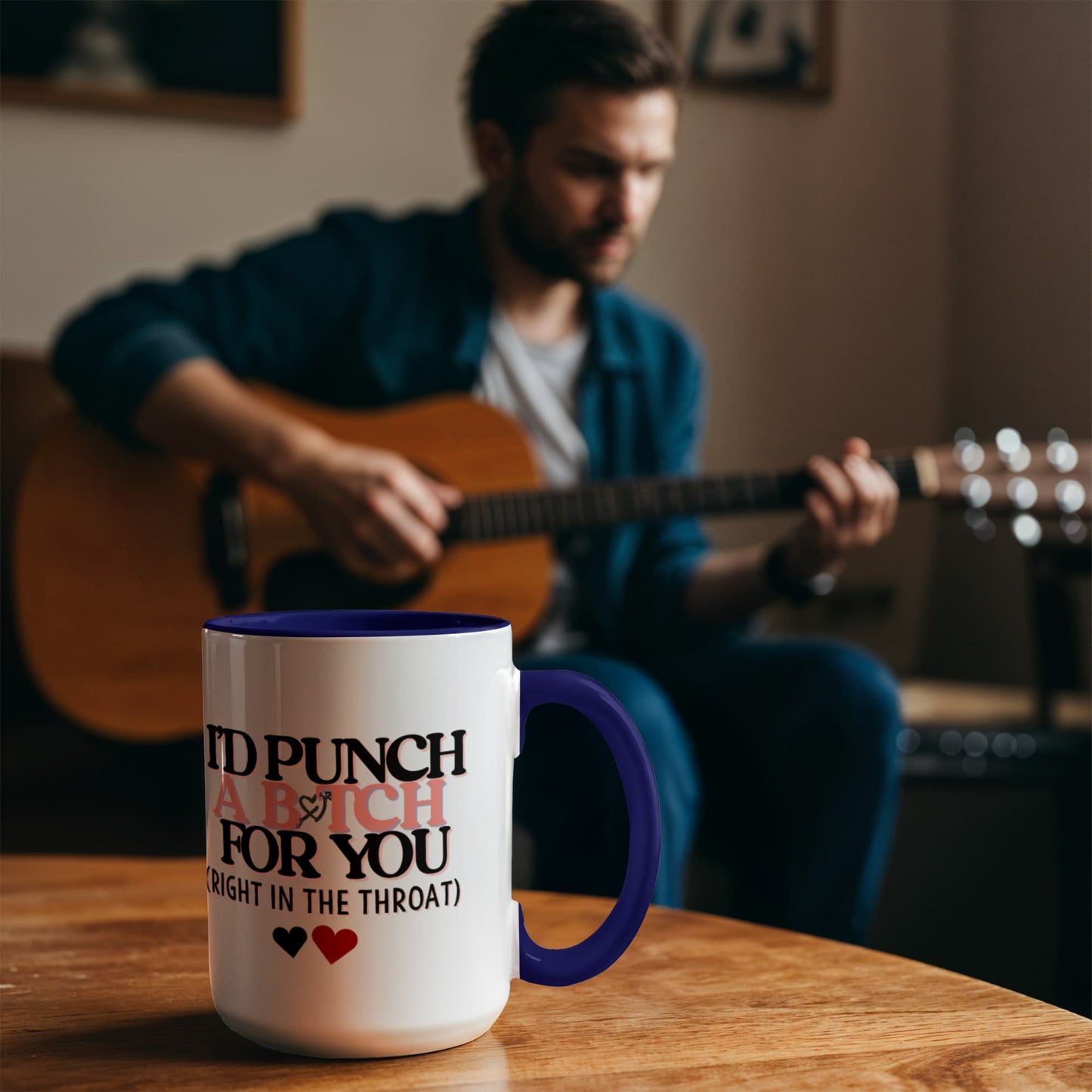 I'd punch a b*tch for you coffee mug